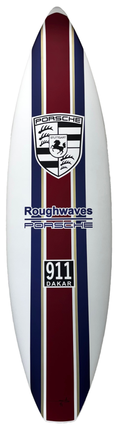 Surfbrett Porsche 911 Dakar