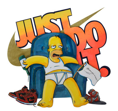 Just do it tomorrow (orange)
